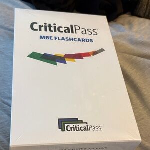 CriticalPass MBE Flashcards